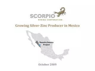 Growing Silver-Zinc Producer in Mexico