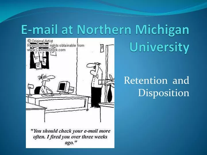 e mail at northern michigan university