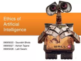 Ethics of Artificial Intelligence