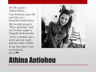 Athina Antiohou