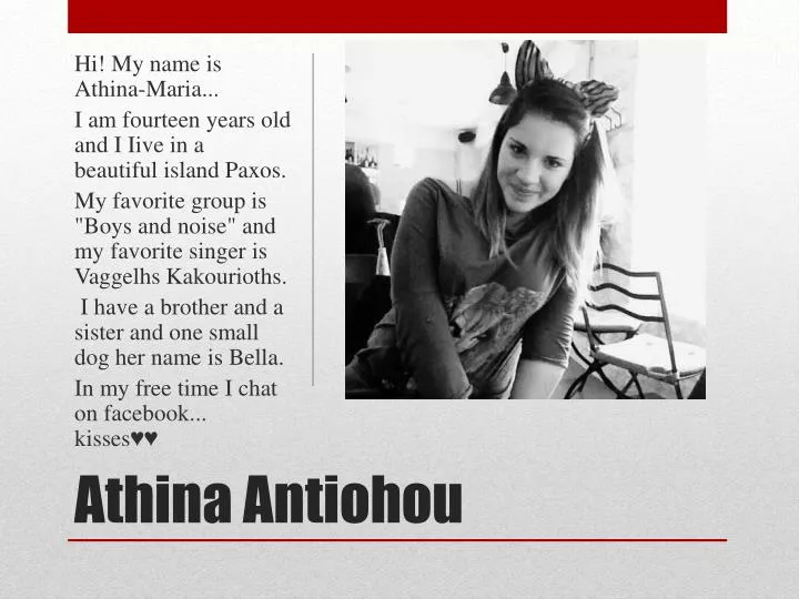 athina antiohou