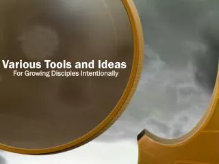 Various Tools and Ideas