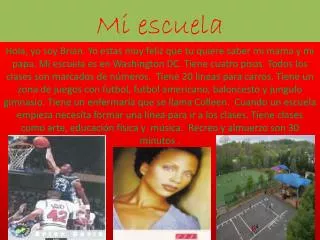 mi escuela