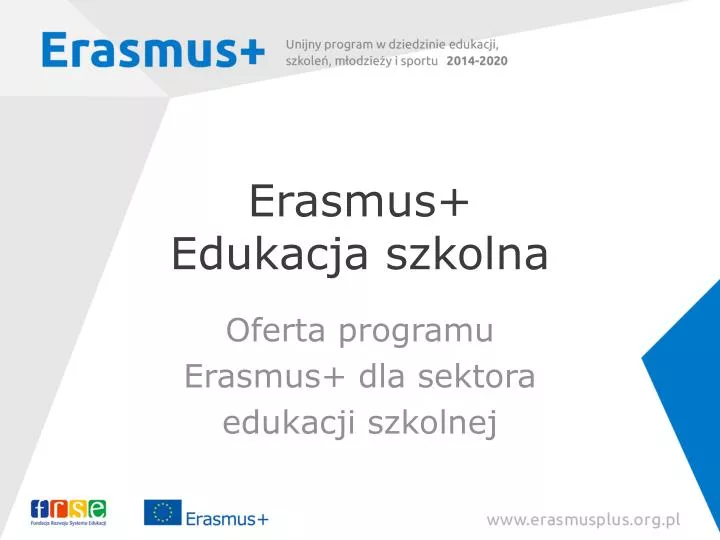 erasmus edukacja szkolna