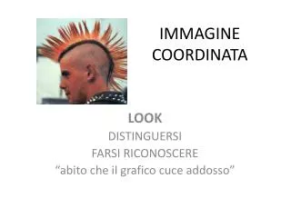 immagine coordinata