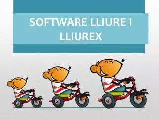 software lliure i lliurex