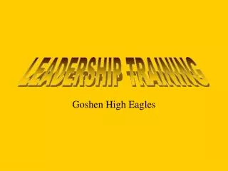 Goshen High Eagles