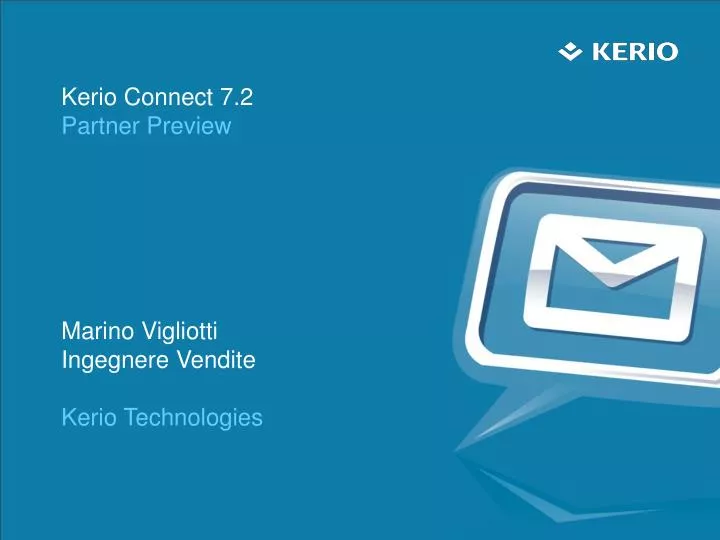 kerio connect 7 2 partner preview