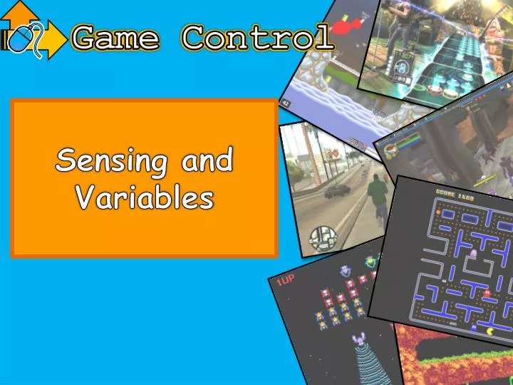 sensing and variables