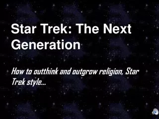 Star Trek: The Next Generation