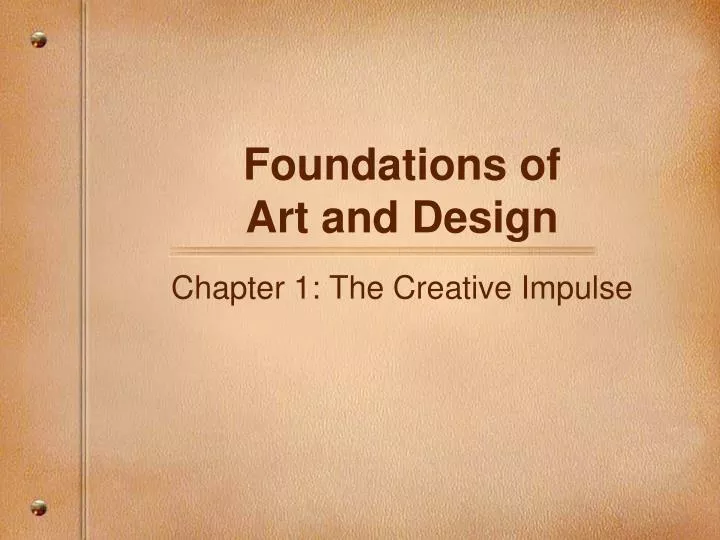 foundations of art and design
