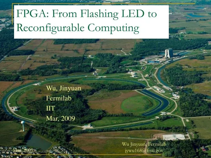 fpga from flashing led to reconfigurable computing