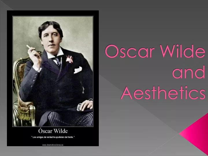 oscar wilde and aesthetics