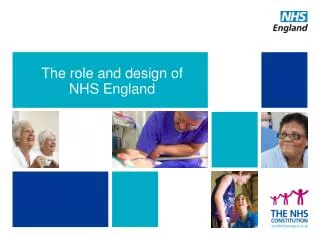 The role and design of NHS England