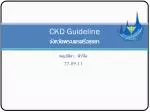 CKD Guideline จังหวัดพระนครศรีอยุธยา - slide 1