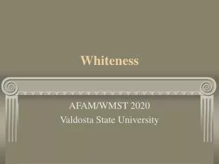 whiteness