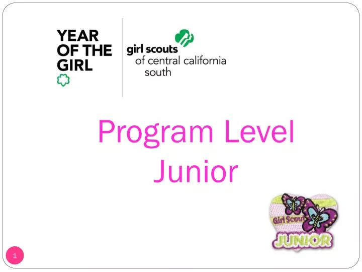 program level junior