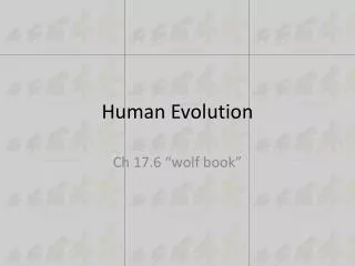 Human Evolution