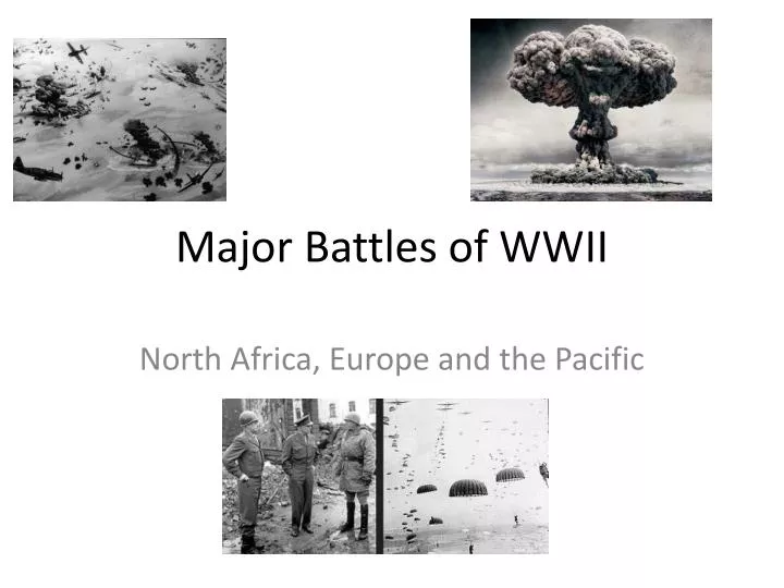 major battles of wwii