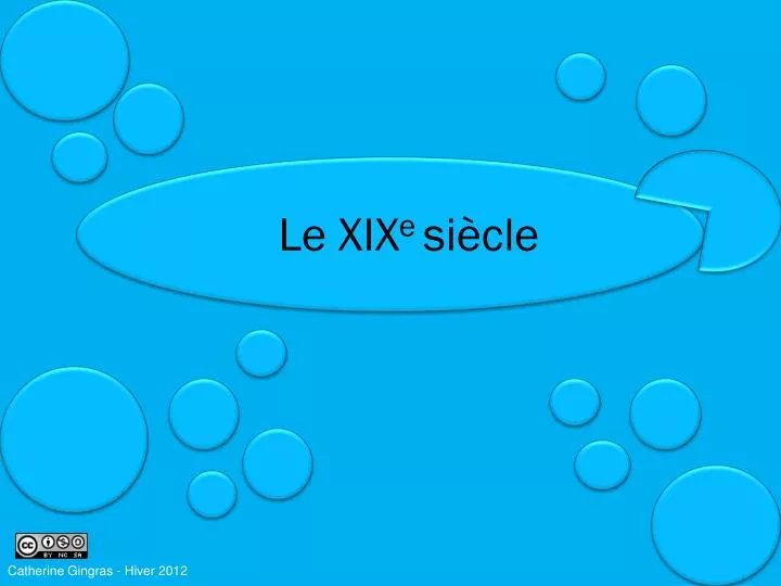 le xix e si cle