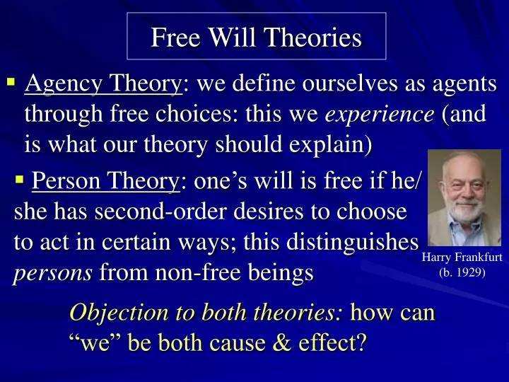 free will theories