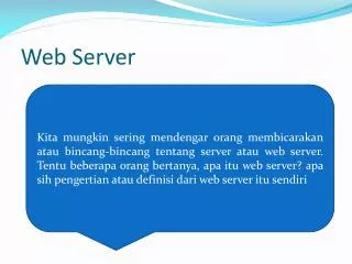 web server