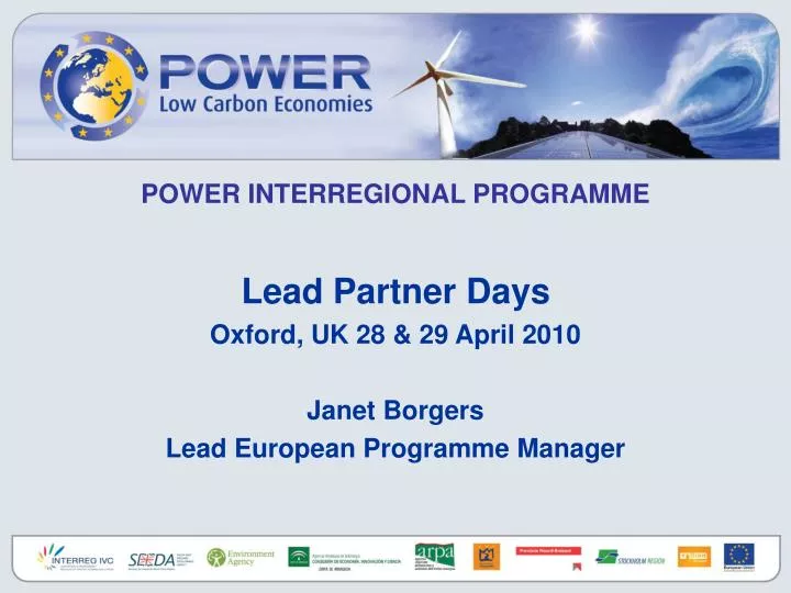 power interregional programme