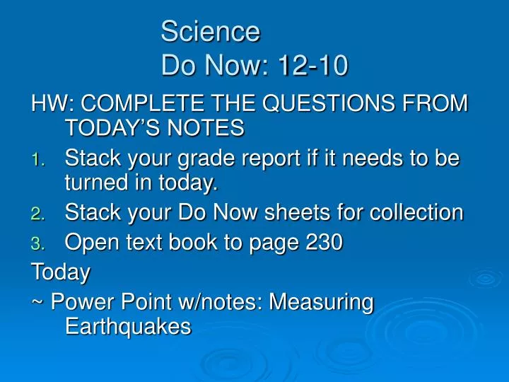 science do now 12 10