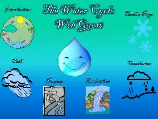 The Water Cycle WebQuest