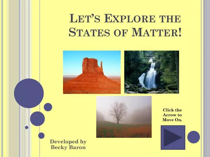 let s explore the states of matter