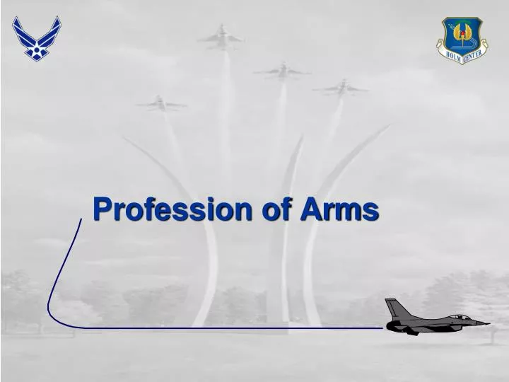 profession of arms