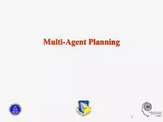 Multi-Agent Planning