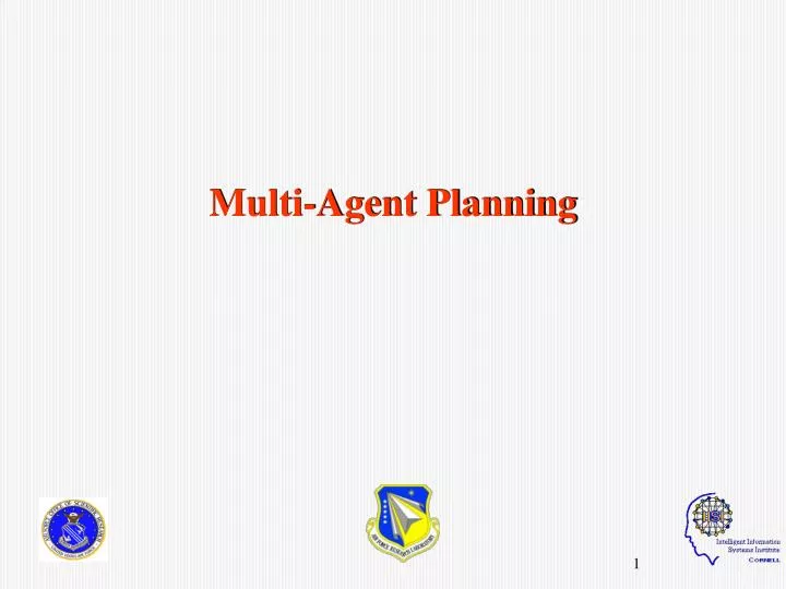 multi agent planning