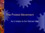 The Protest Movement - slide 1