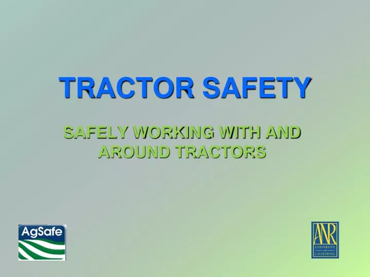 tractor safety