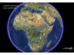 Location of Hominid fossils worldwide - slide 1