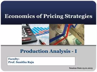 Economics of Pricing Strategies