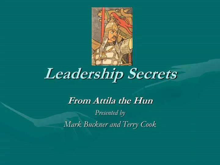 leadership secrets