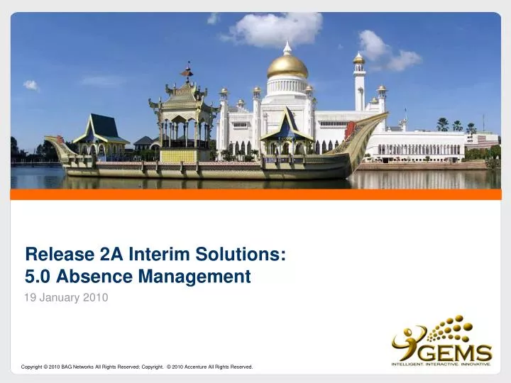 release 2a interim solutions 5 0 absence management