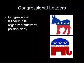 Congressional Leaders