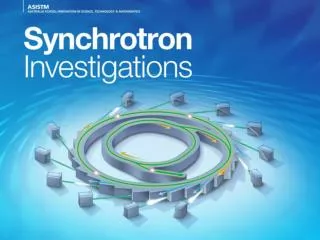 The Australia Synchrotron in Melbourne Circumference = 216 m Cost = $206 million