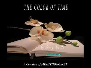 THE COLOR OF TIME