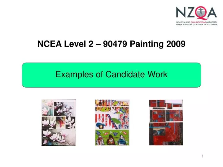 ncea level 2 90479 painting 2009
