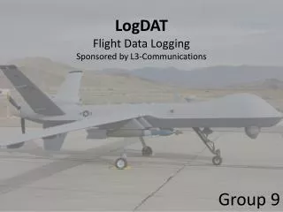 LogDAT Flight Data Logging Sponsored by L3-Communications