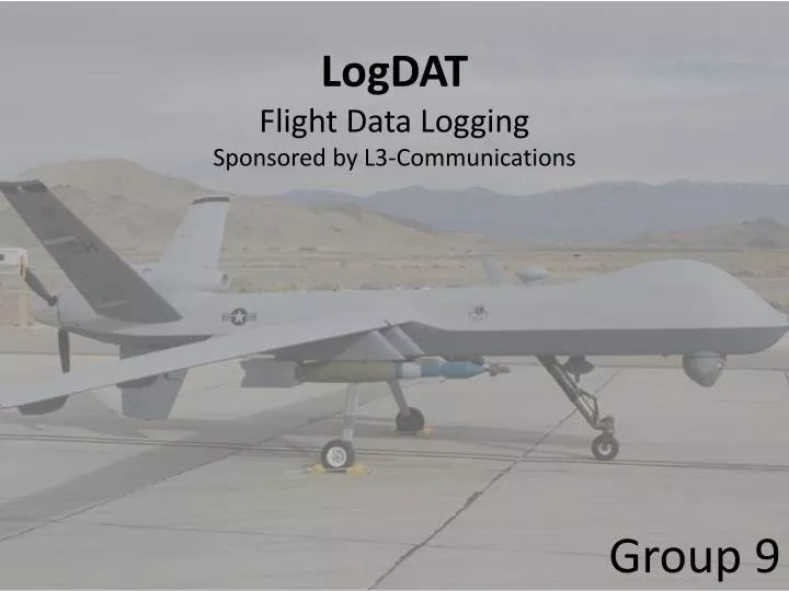 logdat flight data logging sponsored by l3 communications