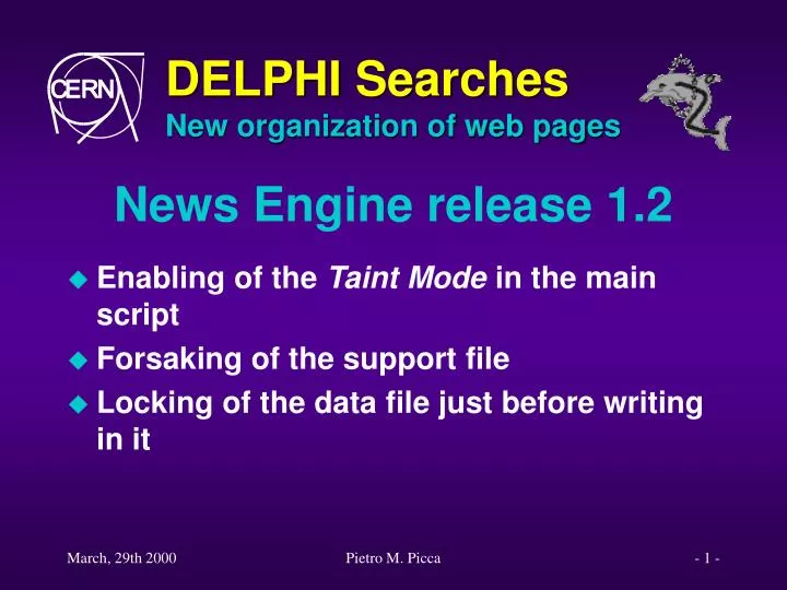delphi searches new organization of web pages
