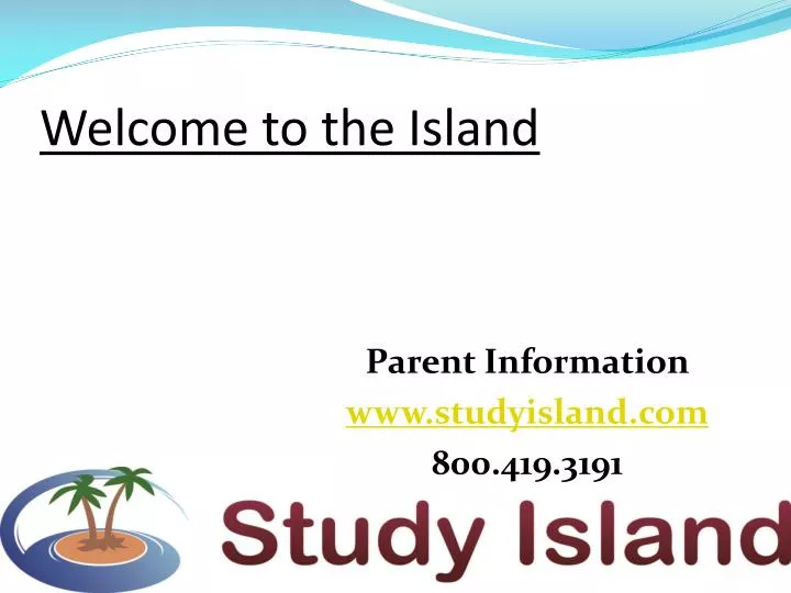 welcome to the island