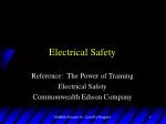 Electrical Safety - slide 1