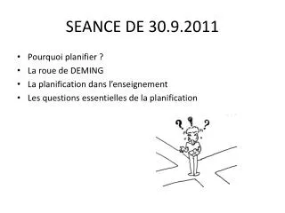 seance de 30 9 2011