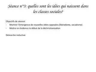 s ance n 3 quelles sont les id es qui naissent dans les classes sociales